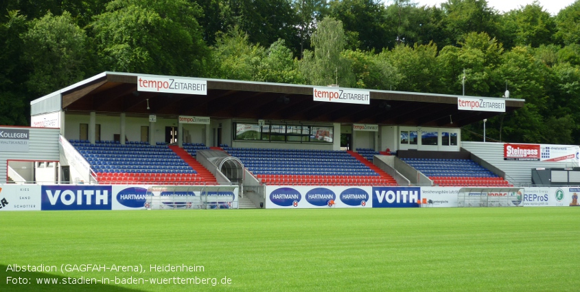 Voith-Arena (ehemals GAGFAH-Arena bzw. Albstadion), Heidenheim