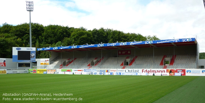 Voith-Arena (ehemals GAGFAH-Arena bzw. Albstadion), Heidenheim