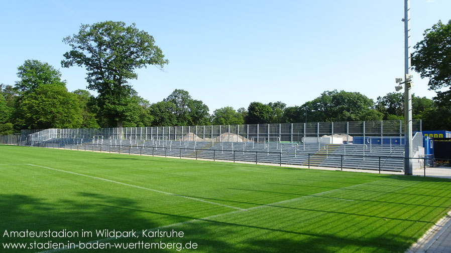 Karlsruhe, GRENKE Stadion (Amateurstadion im Wildpark)