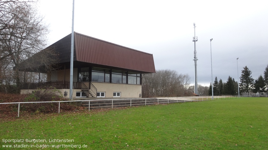 Lichtenstein, Sportplatz Burgstein