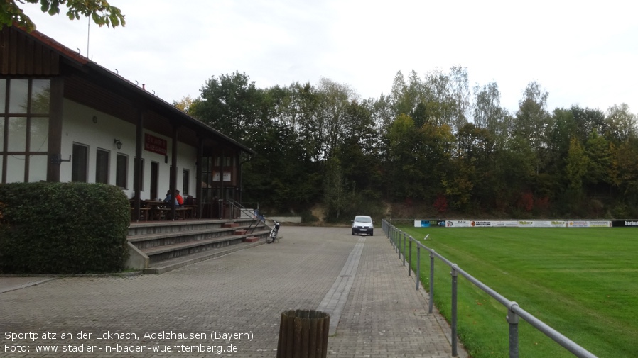 Adelzhausen, Sportplatz an der Ecknach (Bayern)