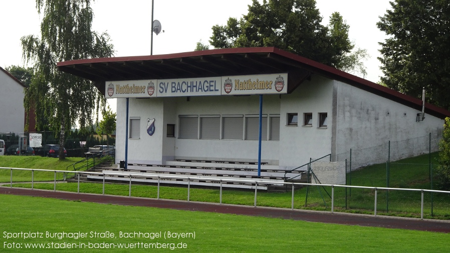 Bachhagel, Sportplatz Burghagler Straße