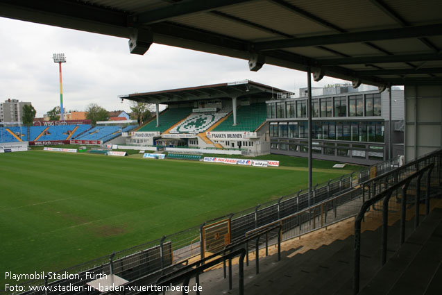 Stadion Rohnhof (Trolli-Arena, ehemals Playmobil-Arena), Fürth (Bayern)