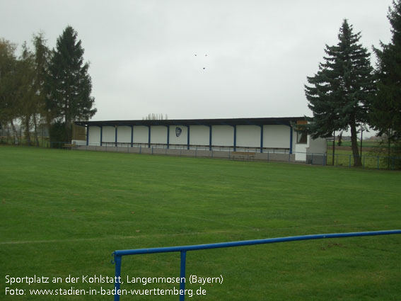 Sportplatz an der Kohlstatt, Langenmosen (Bayern)