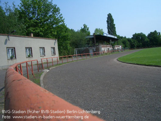 BVG-Stadion (früher: BVB-Stadion), Berlin-Lichtenberg