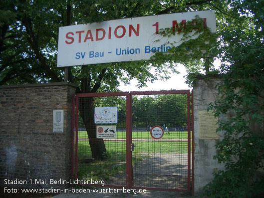 Stadion 1. Mai, Berlin-Lichtenberg