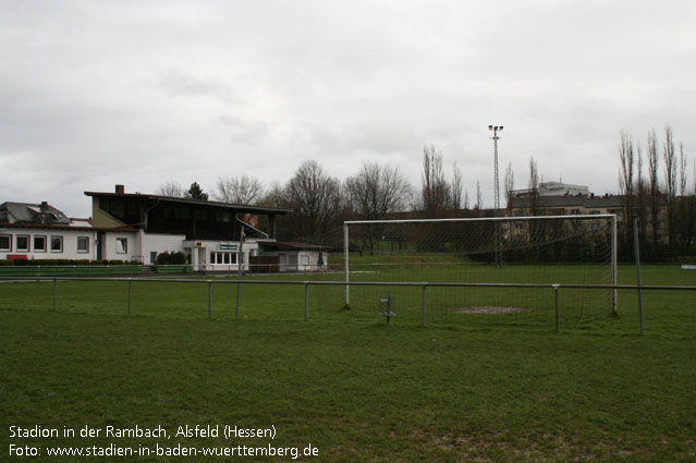 Stadion in der Rambach, Alsfeld (Hessen)