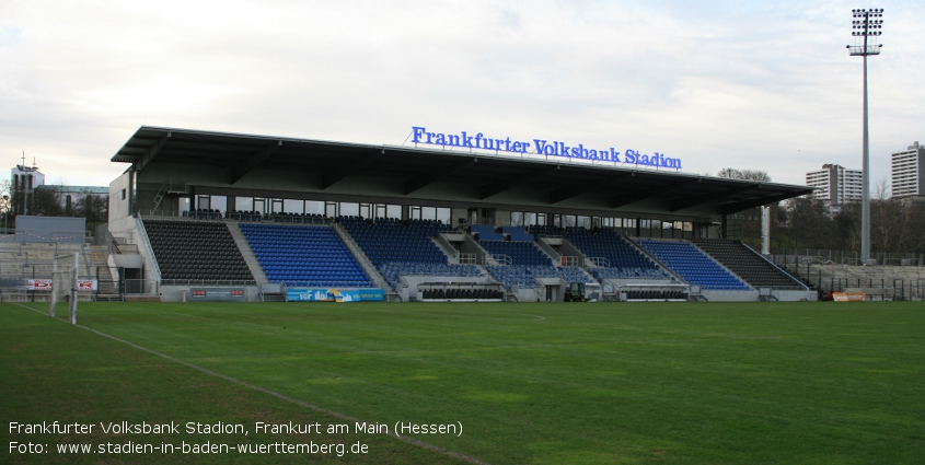 Stadion am Bornheimer Hang (Frankfurter Volksbank Stadion), Frankfurt am Main (Hessen)