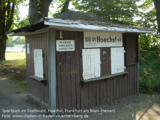 Sportpark im Stadtwald Hoechst, Frankfurt am Main (Hessen)