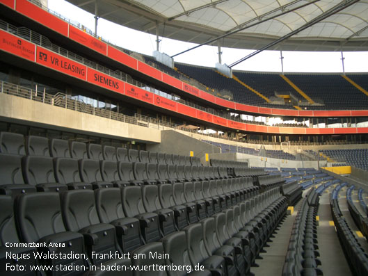 Neues Waldstadion (Commerzbank-Arena), Frankfurt am Main (Hessen)