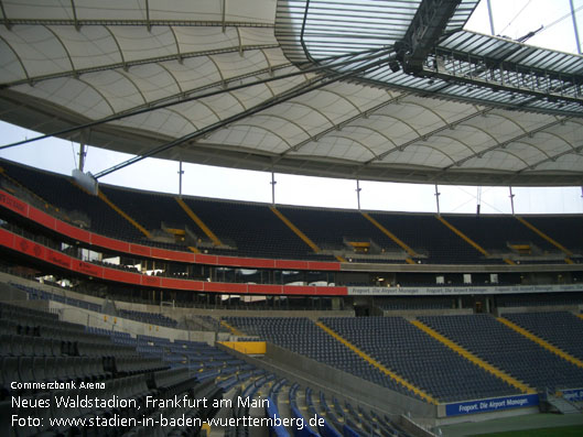 Neues Waldstadion (Commerzbank-Arena), Frankfurt am Main (Hessen)