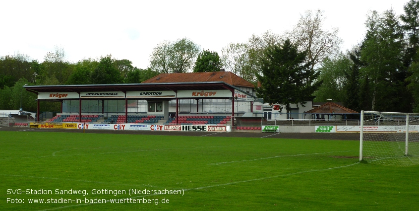 SVG-Stadion Sandweg, Göttingen (Niedersachsen)